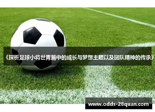 《探析足球小将世青篇中的成长与梦想主题以及团队精神的传承》